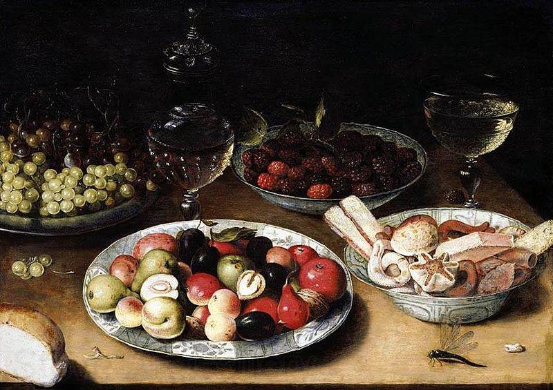 Osias Beert Still-Life of Fruit France oil painting art